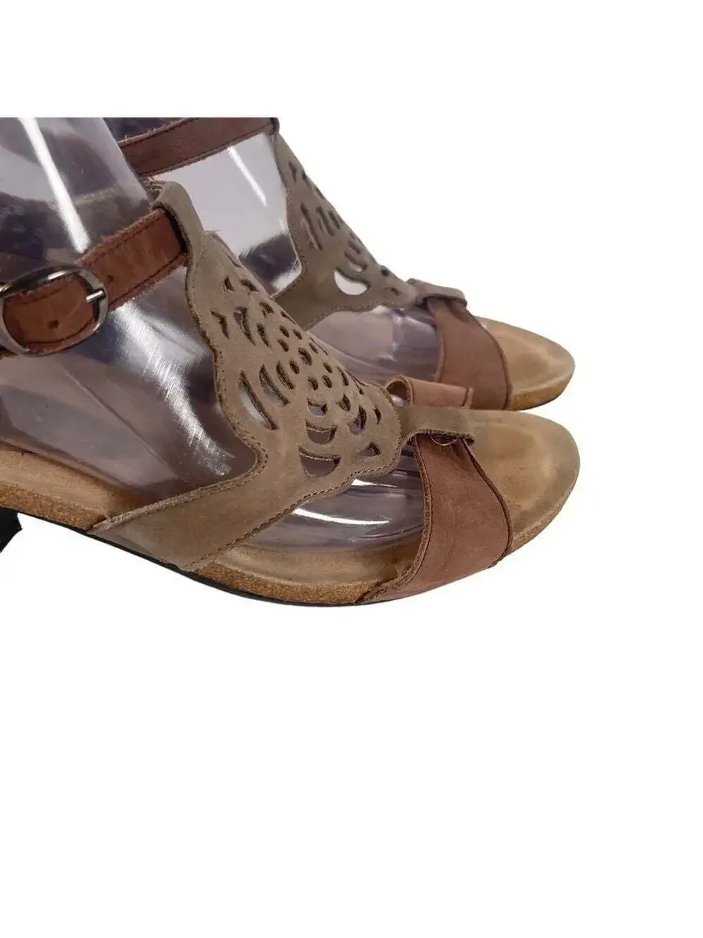 Mephisto leather heeled